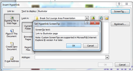 Can I link to the internet from my PowerPoint 2007 and 2010 presentation?