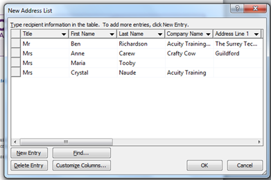 How do I use Mail Merge in Word 2007 or 2010