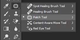Patch Tool in Photoshop