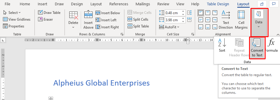 convert text to table word 2015 convert text to table word 2015