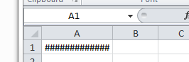 Excel For SEO - Appendix 1 - 4 - ######## error