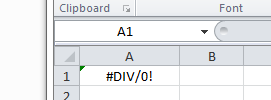 Excel For SEO - Appendix 1 - 6 #DIV Error