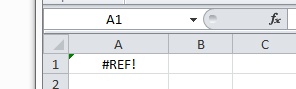 Excel For SEO - Appendix 1 - 9 - #REF Error