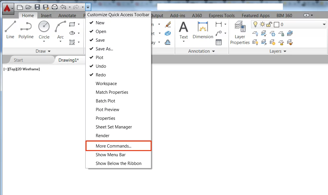 AutoCAD Training Article - Ch 1 - Screenshot 9