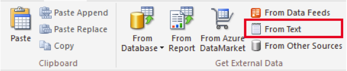 Ch 2 - 16 - Excel PowerPivot Import From Text