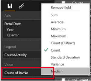 Ch 6 - 7 - Excel PowerBI PivotTable Field Function Customisation