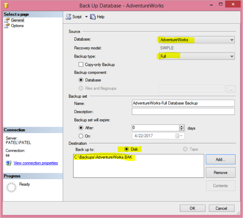 Backup Types & Strategies for SQL Databases