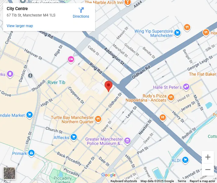Acuity Training Manchester Location