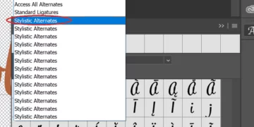 Photoshop - Opening Entire Font Menu