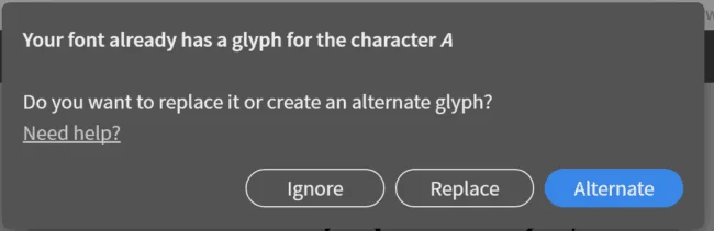 Replacing A Character In Photoshop