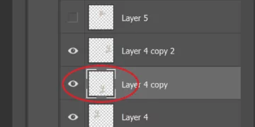 Copying Layers In Adobe Photoshop