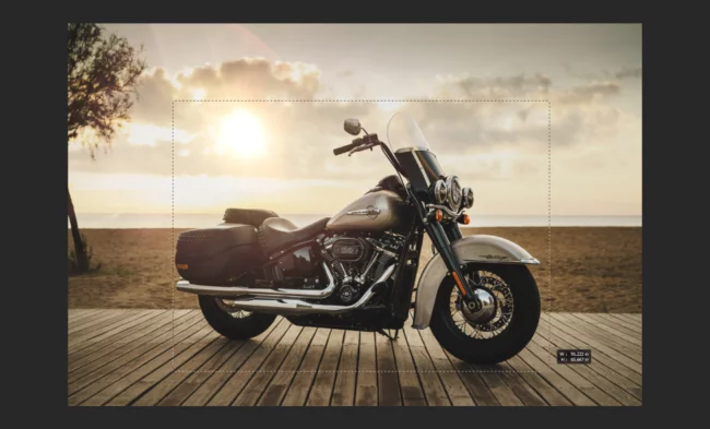 Screenshot: Initial Results Of Using Rectangular Selection Tool