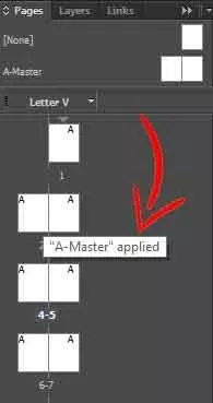 Showing A-Master Master Page