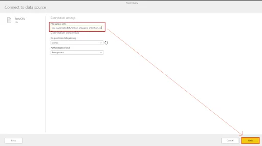 Confirming Data To Be Analysed