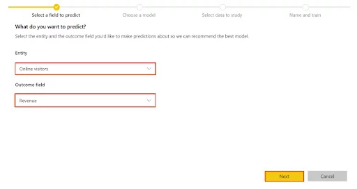 Defining The Value You Want Your Model To Predict