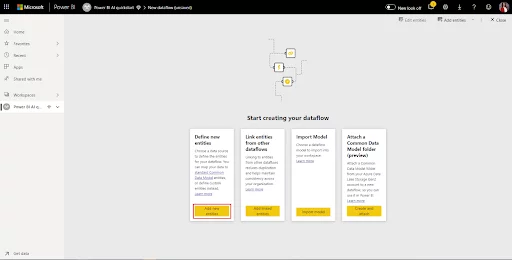 Specifying A New Dataflow