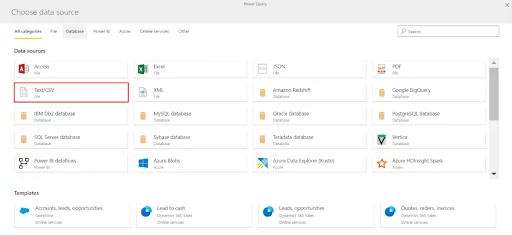 Uploading Data For Analysis