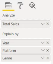 Selecting Dimensions Of The Data To Analyse