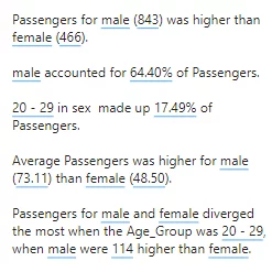 Detailed Narrative Box