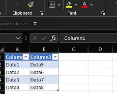 How to add simple borders to your table!