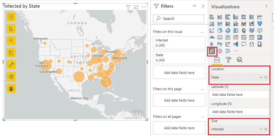 Using Map Visuals In Power BI Create One In 3 Easy Steps Using Map Visuals In Power BI Create One In 3 Easy Steps