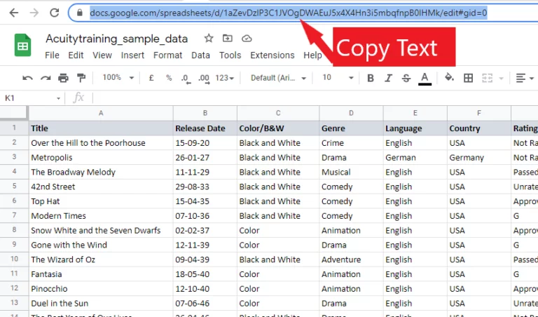 Connecting Power BI to Google Sheets