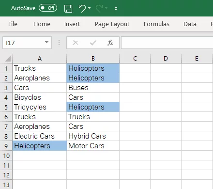 Excel highlights all values that appear more than three times