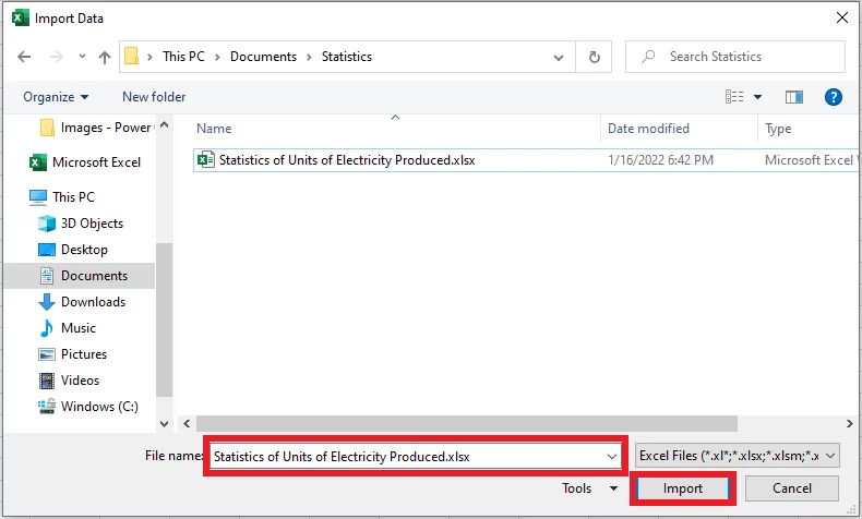 Locating the source file