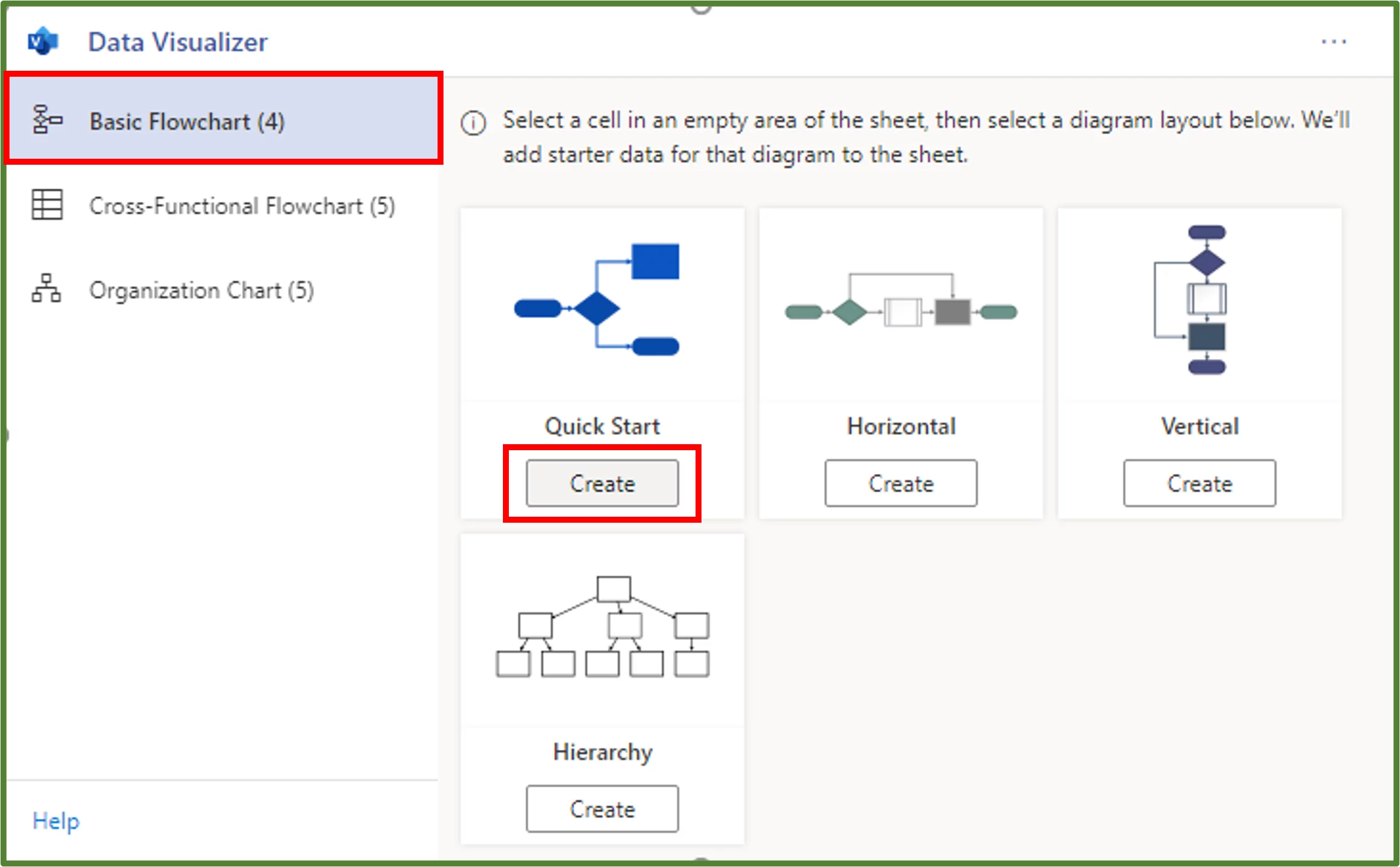 Screenshot showing the Create button highlighted.