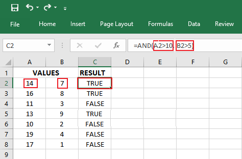 Logical Functions in Excel – Individual Breakdown - Acuity Training