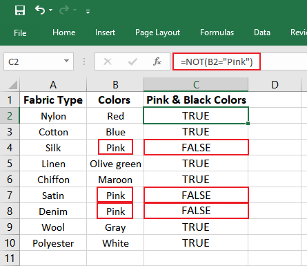 Logical Functions in Excel – Individual Breakdown - Acuity Training