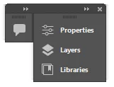 Panels minimised to save space