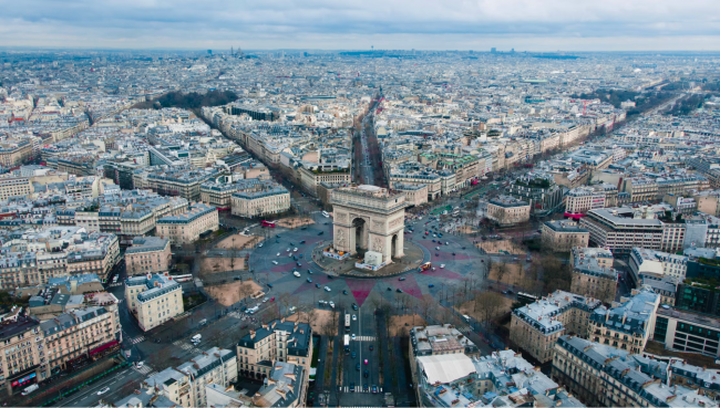 Arc de Triomphe, Paris, France