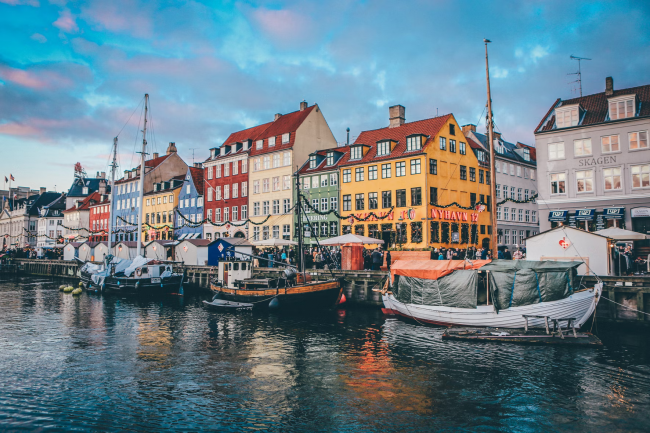 Nyhavn, Kรธbenhavn, Denmark