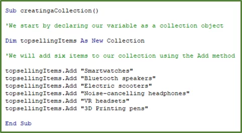 The Ultimate Guide To Collections in Excel VBA - Excel Macro Mastery