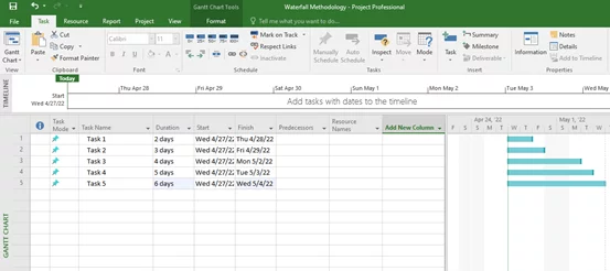 Adding dates to the sheet