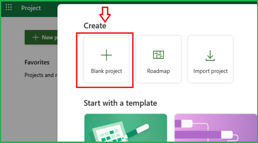 Sprints project template and task board tasks