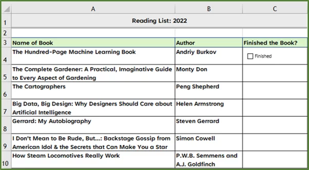 Screenshot showing the checkbox with the text added.