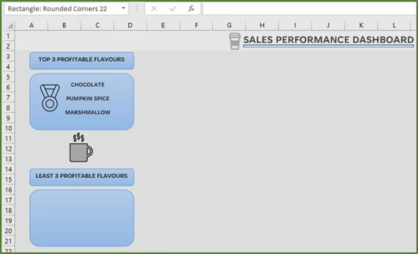 Screenshot showing the two new added rounded corner rectangles.