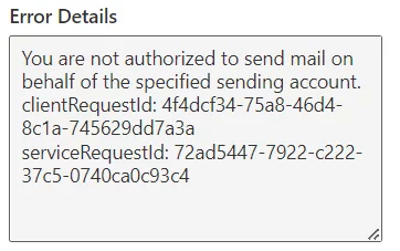 send on behalf of power automate