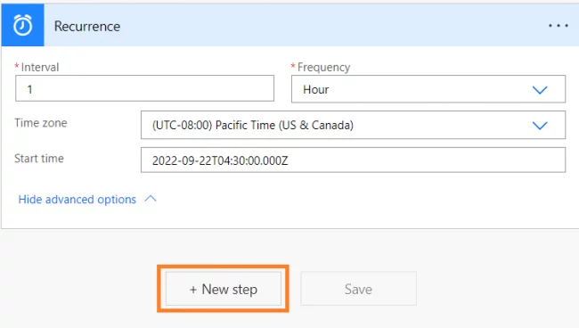 Creating a Scheduled Flow in Power Automate. image 4