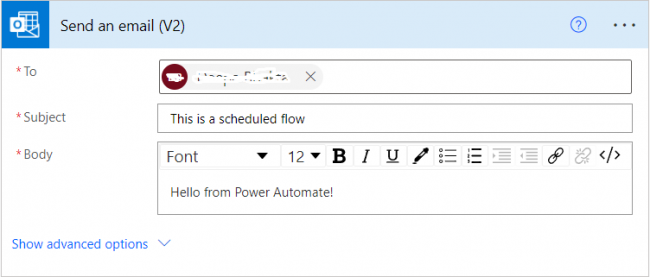 Creating a Scheduled Flow in Power Automate. image 7