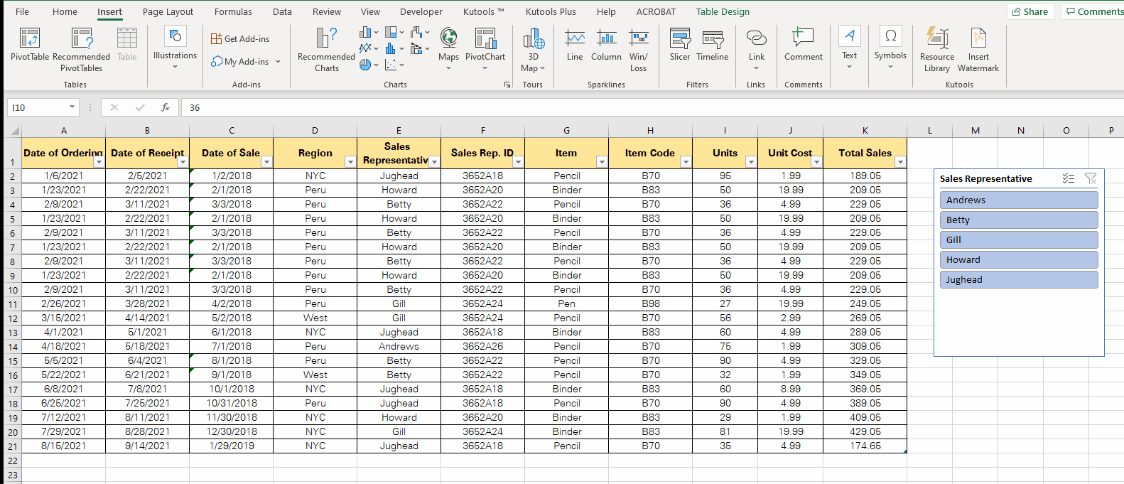 Slicers In Excel - Why Are They So Useful? - Acuity Training