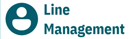 Line management infographic