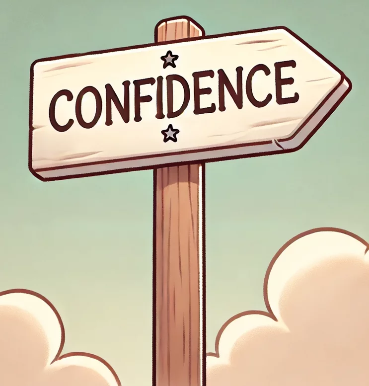 A signpost with the word