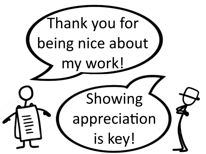 Gratitude cartoon