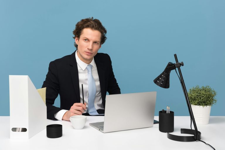Manager stock image
