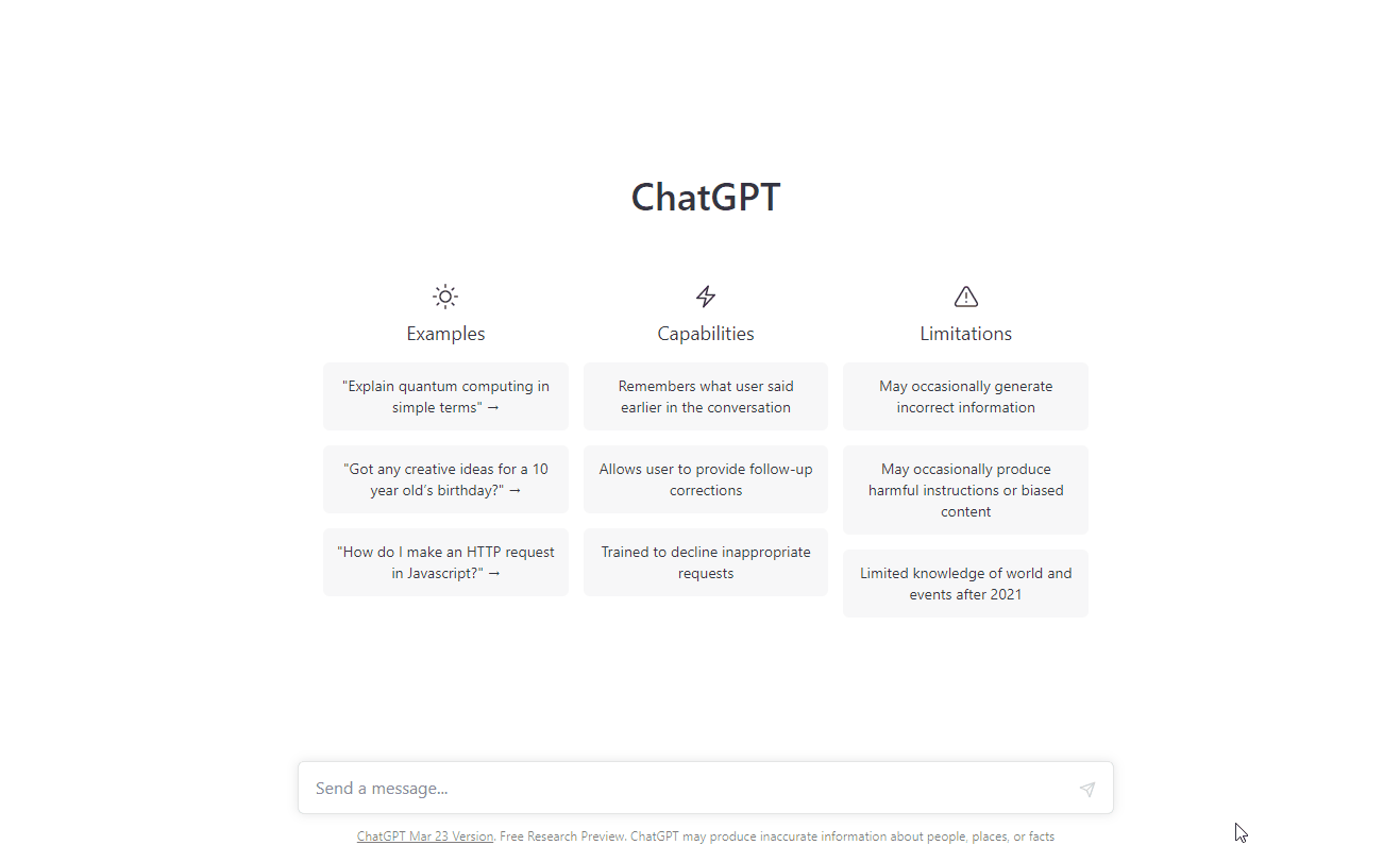 ChatGPT generating training data