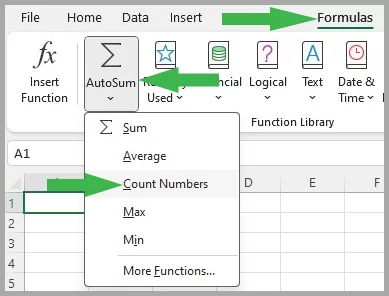 How To Use The COUNT Function - Acuity Training