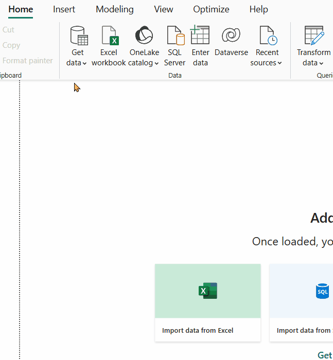 Adding data to our new visual